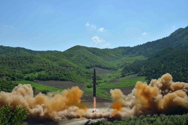 North Korea has test-fired a number of intercontinental ballistic missiles this year.