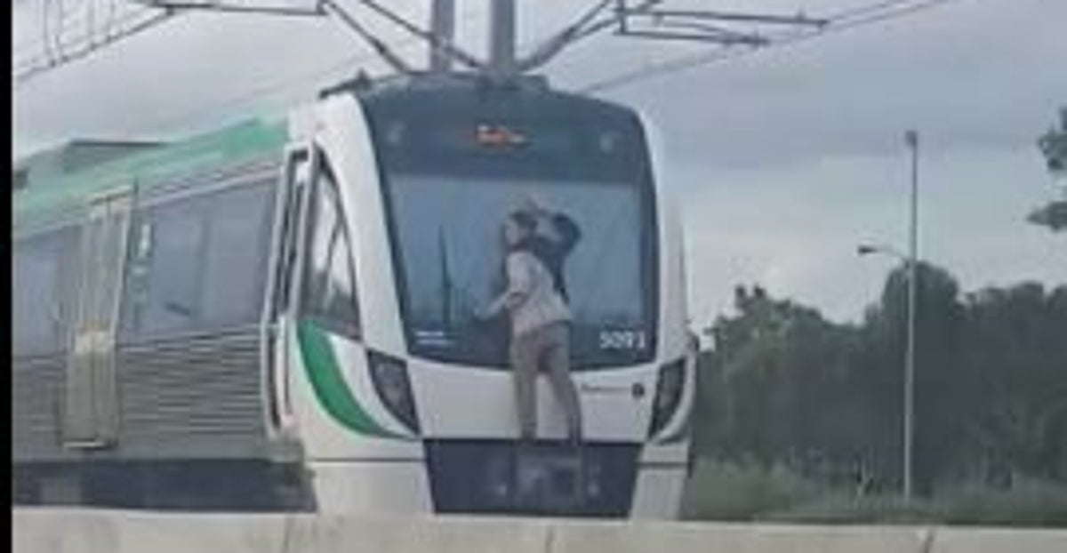 'Crazy' TrainSurfing Incident Caught On Video In Perth HuffPost News