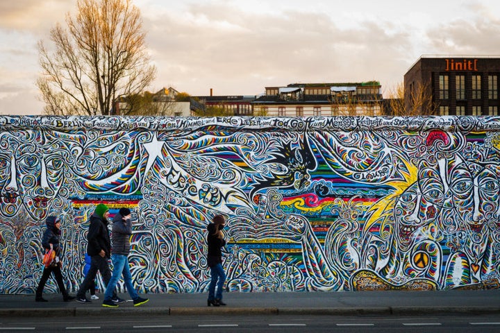 Berlin Wall, East Side Gallery.