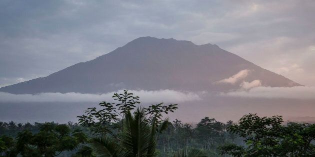 Mount Agung volcano last erupted in the 1960s, killing more than 1000 people.