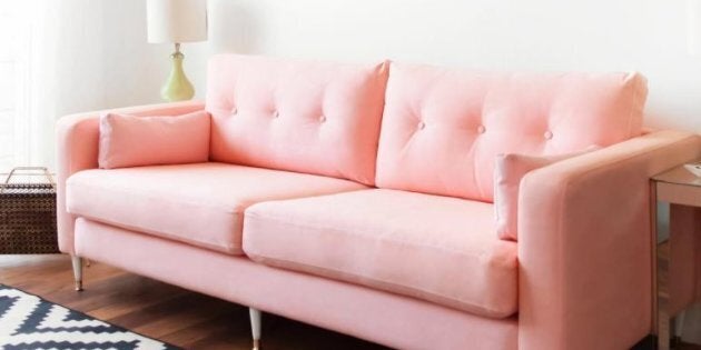 Ikea Couch Hack Will Take Your Love Of Millennial Pink To New