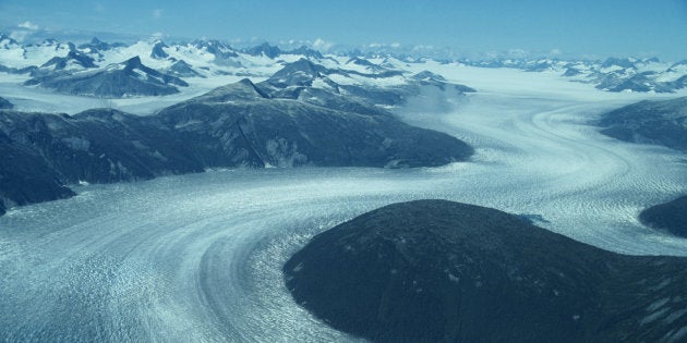 River of ice, Glacier country, Antarctic region