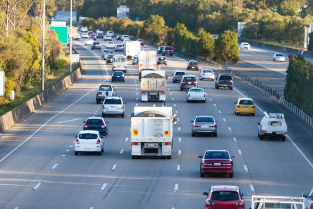 Trains of driverless trucks may soon be charging along Australia's highways.