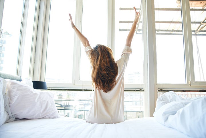 Getting up even 20 minutes earlier means you can enjoy a slower morning and ease into the day.