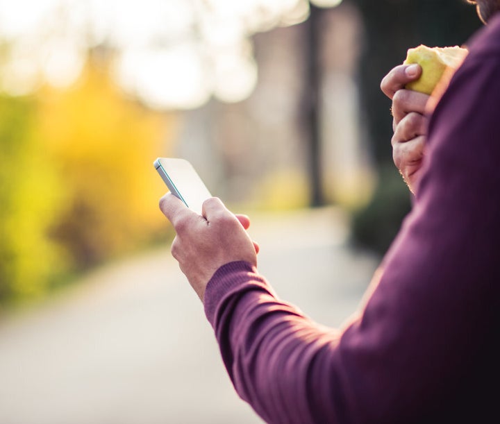 Snack time is a great excuse to go outside and take a breather.