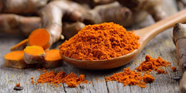 Turmeric is the most common spice used in curry.