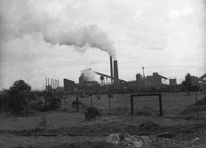 The Port Kembla steelworks in 1948