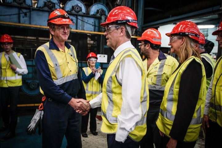 Bill Shorten visits Port Kembla's Blue Scope Steel in April