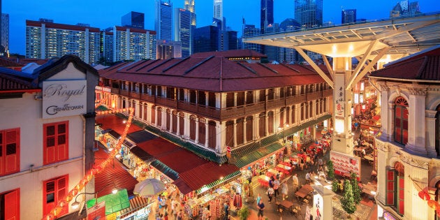 Food Street in Singapore's Chinatown