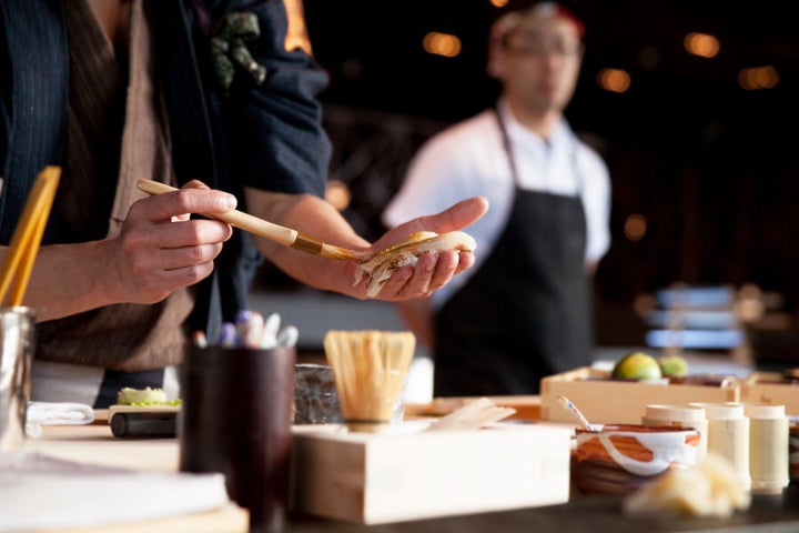 There's a lot more involved in sushi making than we ever thought.