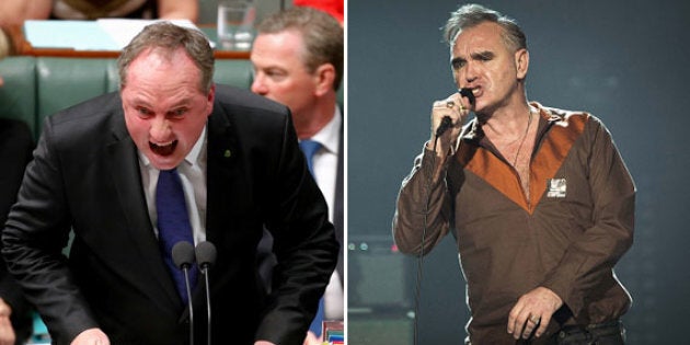 Barnaby Joyce has celebrity feud number two for the year