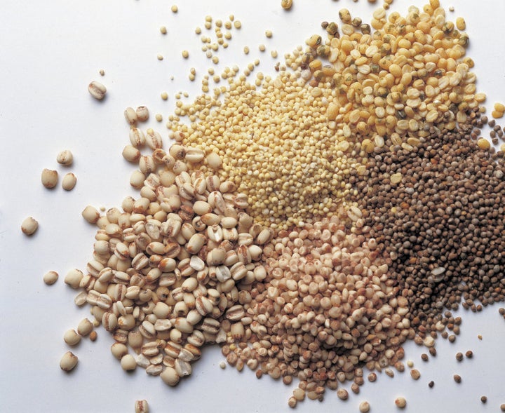 Grains contain all important soluable fibres that are tied to a healthy microbiota.