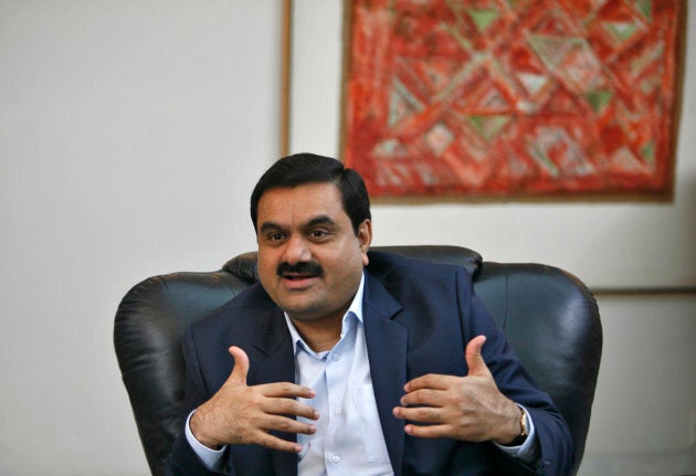 Indian billionaire Gautam Adani -- chairman and founder of the Adani Group -- speaks during an interview in September 2012.