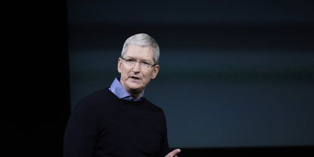 Apple CEO Tim Cook apparently does not want his company to be associated with Donald Trump.