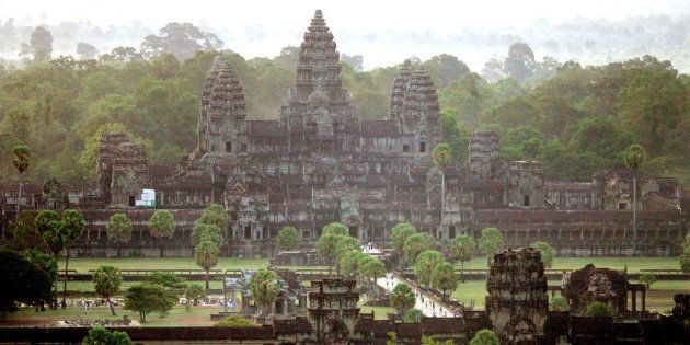 Researchers say they have discovered ancient cities buried around the ruins of Angkor Wat, a massive temple complex located in Cambodia's jungle.
