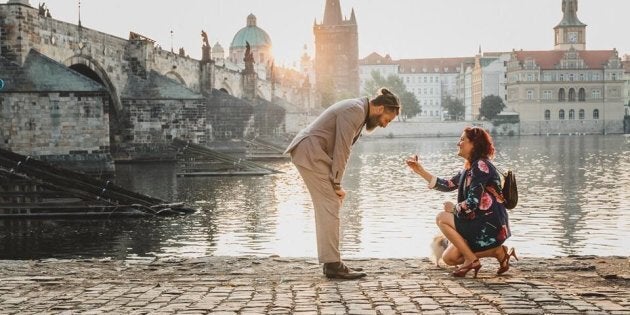 The couple first met at work and became workout buddies at the gym.Â