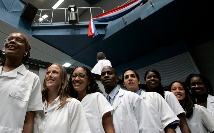 Cuba's medical system trains students from around the world, including these U.S. graduates.