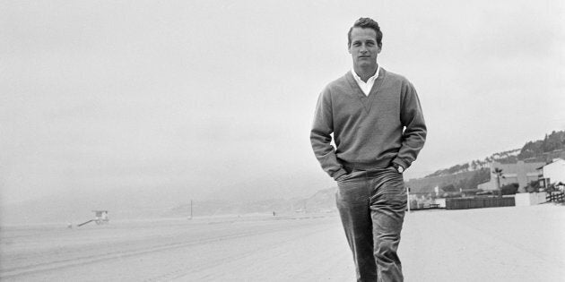 Paul Newman, master of the chinos, circa 1958.