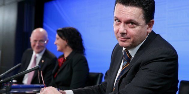 Nick Xenophon is standing aside from federal parliament.