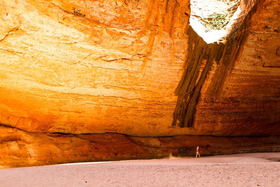 Cathedral Gorge in Purnululu.