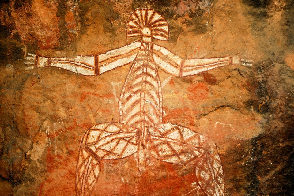 Kakadu National Park has rock art -- some on display, and some not -- dating back generations.