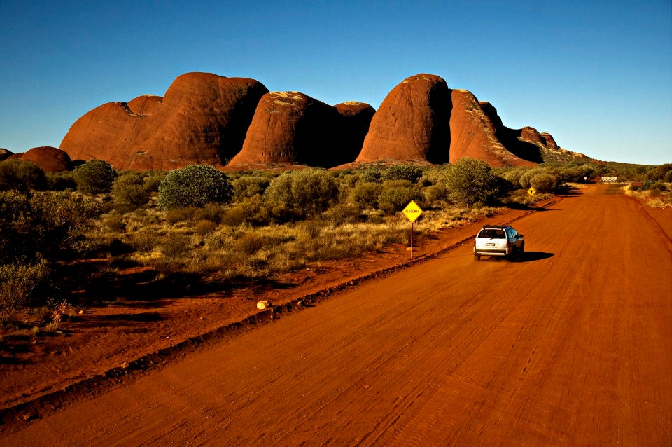 'The Olgas' in Uluru-Kata Tjuta National Park.