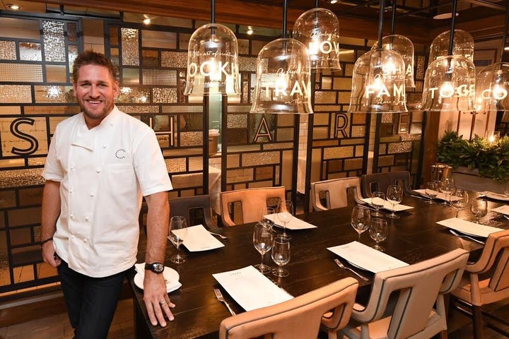 Curtis Stone at the opening of his restaurant Share on Princess Cruises.