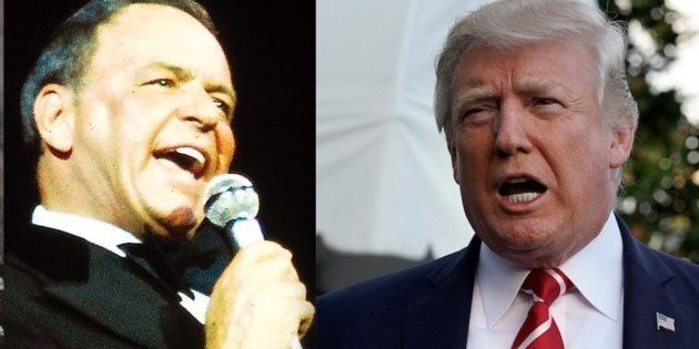 Frank Sinatra and Donald Trump
