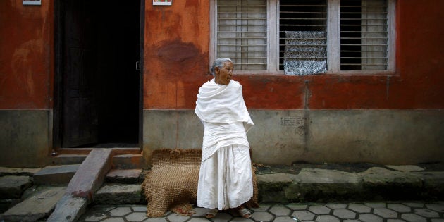 When a woman in Nepal loses her husband, she often wears white clothes. The culture also requires widows to shun merriment and live in virtual seclusion.