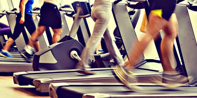 Try interval running on the treadmill rather than one set pace.