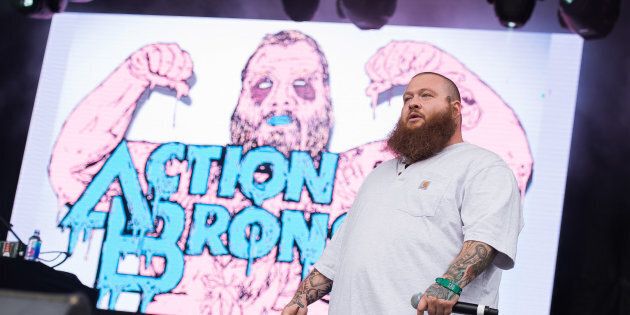 Rapper Action Bronson, who hosts a cooking show on Viceland.