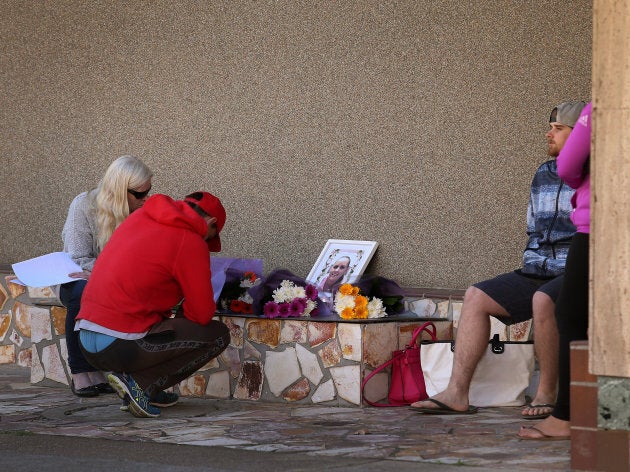 Family and friends gathered outside Maitland Police station this morning for a memorial to mark a year since aboriginal woman, Rebecca Maher, died in police custody.