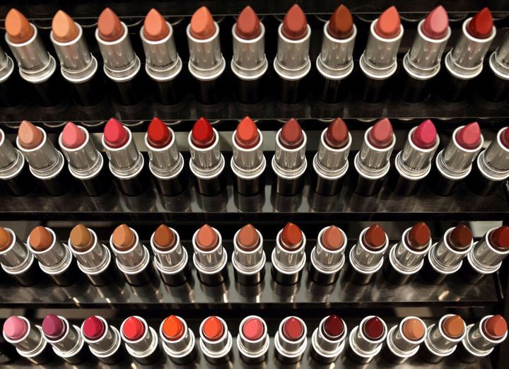 Lipstick addicts will know this sight -- regular M.A.C lippies are housed in a black and silver tube, meaning you have to take the lid off or learn the shade name when looking for the colour you want. But not with Liptensity.