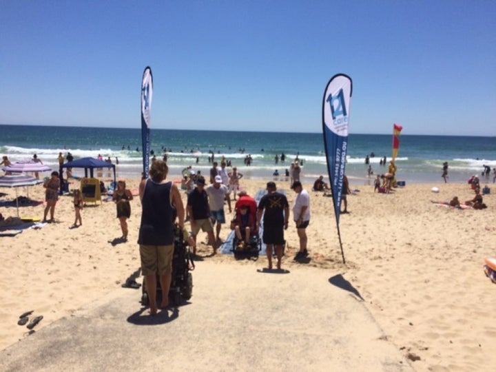 The next beach matting trial will be held in Maroochydore.