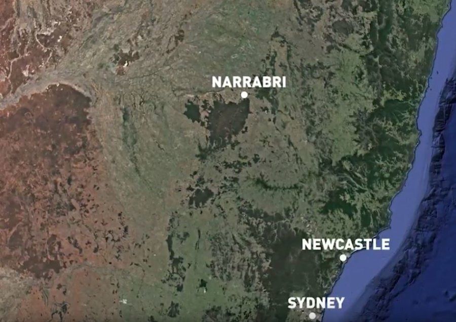 It takes about two hours to drive from Sydney to Newcastle. That gives you a good indication of the vast scale of The Pilliga -- which is the large area of forest to the south of Narrabri.