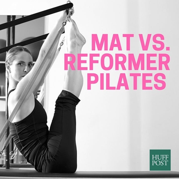 Pilates Mat Vs Reformer. Each Mat Pilates or Pilates Reformer