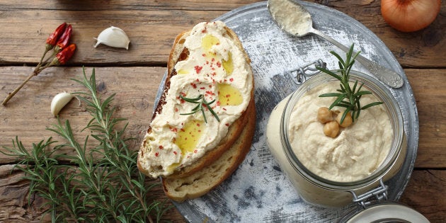 Hummus is a prebiotic powerhouse.