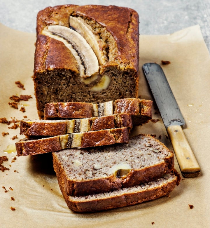 Make a delicious loaf of banana bread.