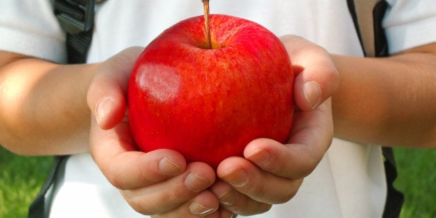 No, teachers don't really want 25 apples, thanks.