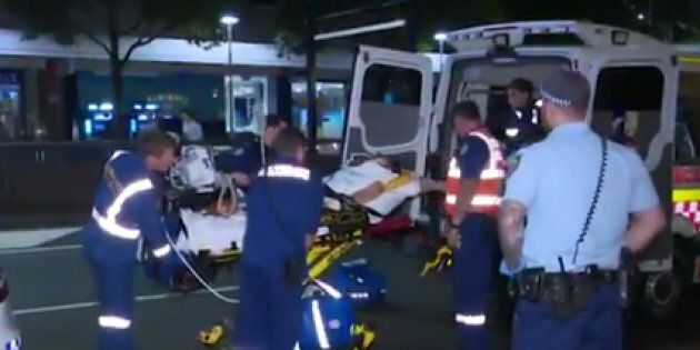 A wedding guest has suffered a horror fall in Sydney.