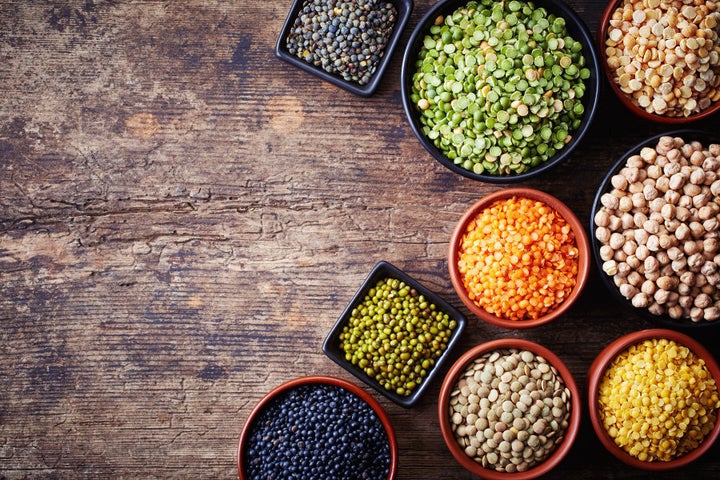 Legumes are a great natural source of protein.