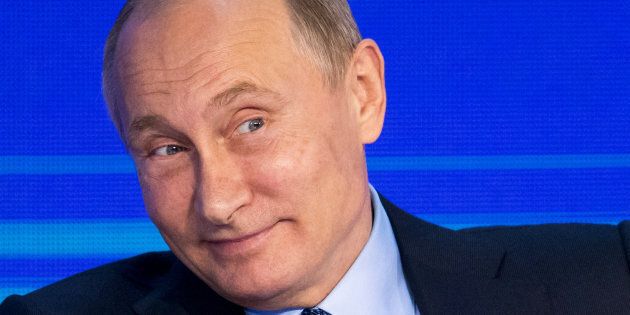 Russian leader Vladimir Putin suggested a constructive dialogue was now possible with Donald Trump becoming president.