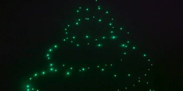 Disneys drone light show