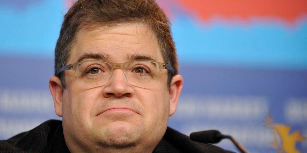 Cast member Patton Oswalt attends a news conference to promote the movie