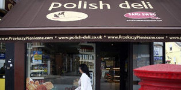 A Polish delicatessen is seen in Hammersmith, west London, Britain June 27, 2016. REUTERS/Neil Hall
