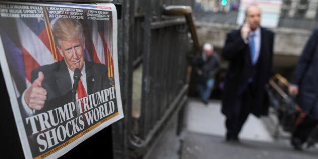 'We have had Brexit. We have had the rise of One Nation. Now we have had Trump.'