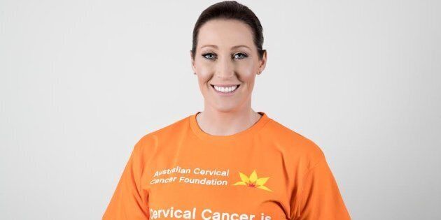 Jana Pittman is the Ambassador for Cervical Cancer Awareness week.