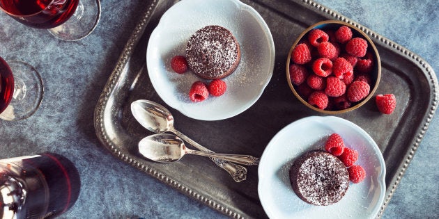 Rich chocolate cake goes perfectly with madeira.