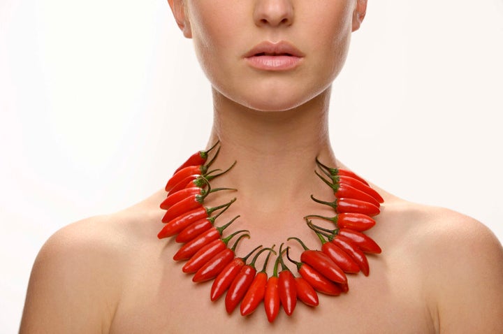 Chilli necklaces... the new rage?