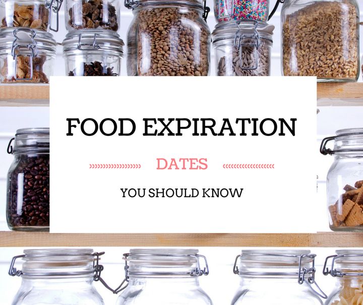 Food Expiration Dates Everyone Should Know HuffPost